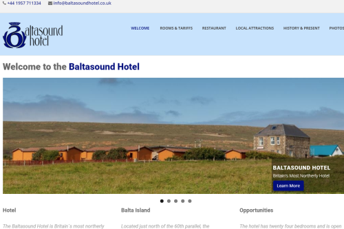 Baltasound Hotel Unst, Shetland